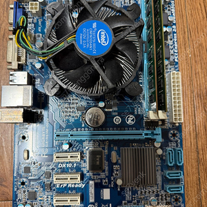 i5 2500 + 기가바이트 H61M-DS2V+ 8G (4G*2) 1.8만 반택포