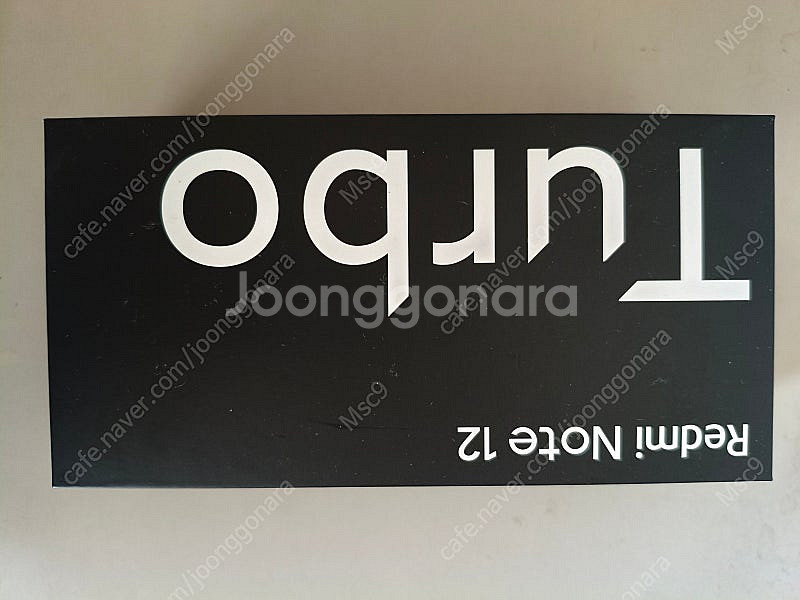 샤오미 레드미노트 12 터보 512 기가 팝니다--3