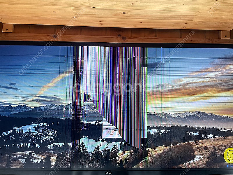 LG 34WK500 21:9 액정파손 모니터 부품용 팝...--0