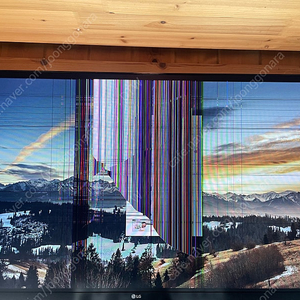 LG 34WK500 21:9 액정파손 모니터 부품용 팝니다.