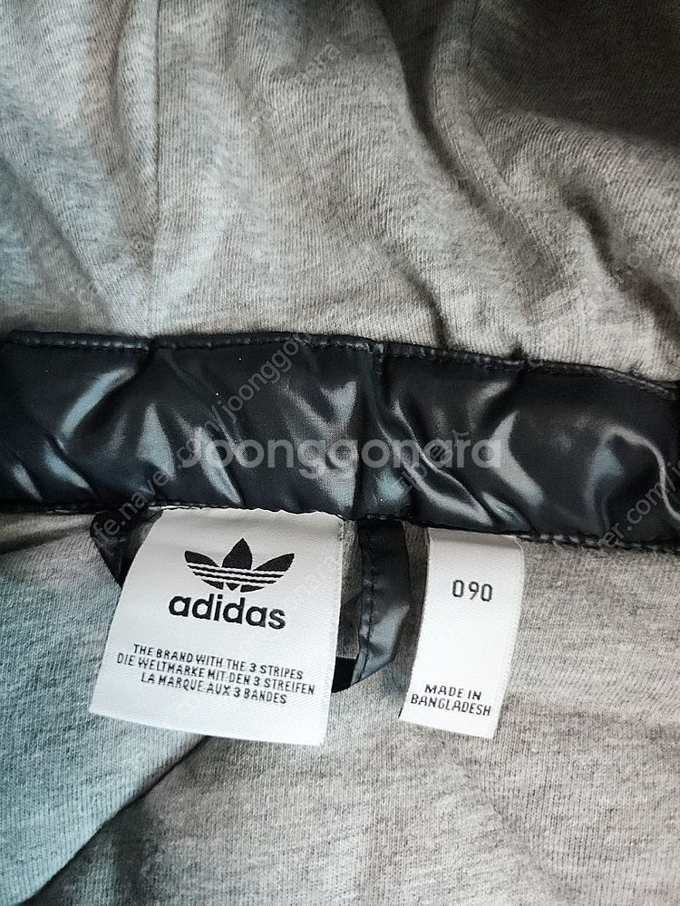아디다스 패딩조끼 + 후디드--1