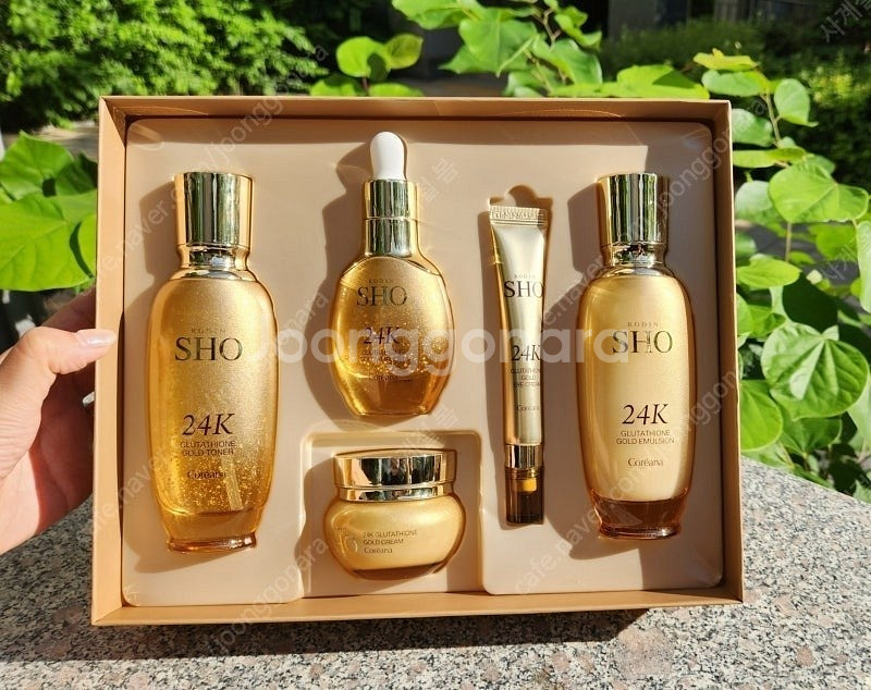 신상품 [코리아나] 로댕쇼 24K 글루타치온 골드5종세...--0