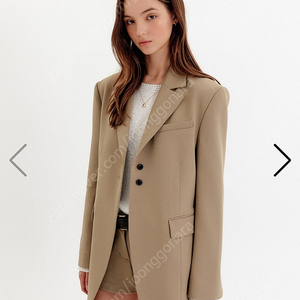 룩캐스트 니야 오버핏 싱글 자켓 (정가208,000원) Lookast NIYA OVERFIT SINGLE JACKET