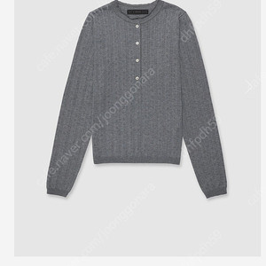 urbanic30 얼바닉30 foret button knit(그레이) 새제품