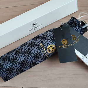[새상품]메트로시티 3단우산 블랙 양산 장우산 우양산 자동우산