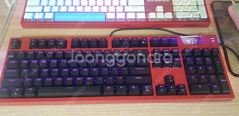 앱코 해커 키보드 K660 ARC RGB--4