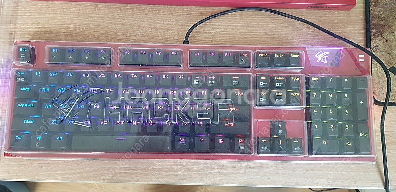 앱코 해커 키보드 K660 ARC RGB--9