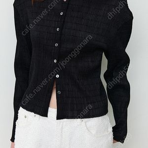 샵레터 letter mela pleats blouse(블랙), 새제품