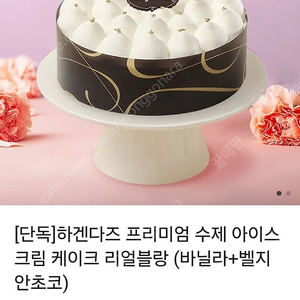 하겐다즈 수제 아이스크림 케이크 새상품 택배상품