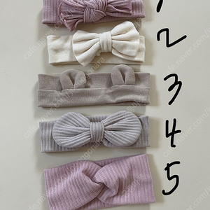 아기 헤어밴드