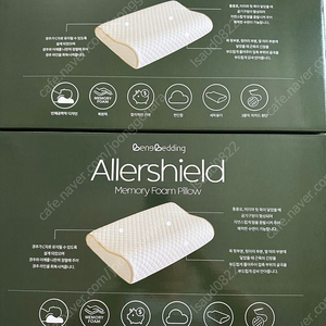 [새상품]미개봉 Allershield 베개