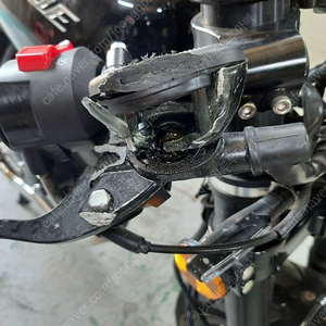 엘로이 헌터125S 카페레이서 블랙 이미지