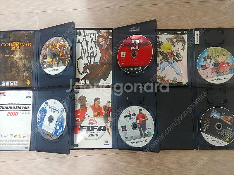 PS2 게임 6개 일괄판매합니다.--1