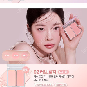 (미개봉 새상품) 투에이엔 블러셔 러브로지 브러쉬 기획