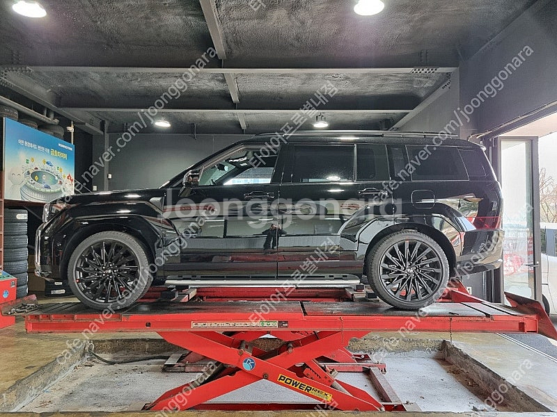 싼타페 MX5 21인치 블랙잉크임판휠+굿이어 흡음제 신...--6