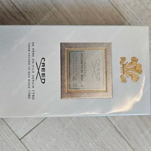 크리드 실버마운틴 100ml 새상품 택포