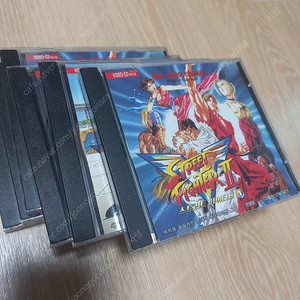 스트리트 파이터2 애니메이션 vcd 판매합니다.