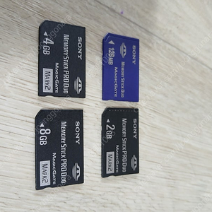 소니 메모리 스틱 듀오 128MB, 2GB,4GB, 8GB