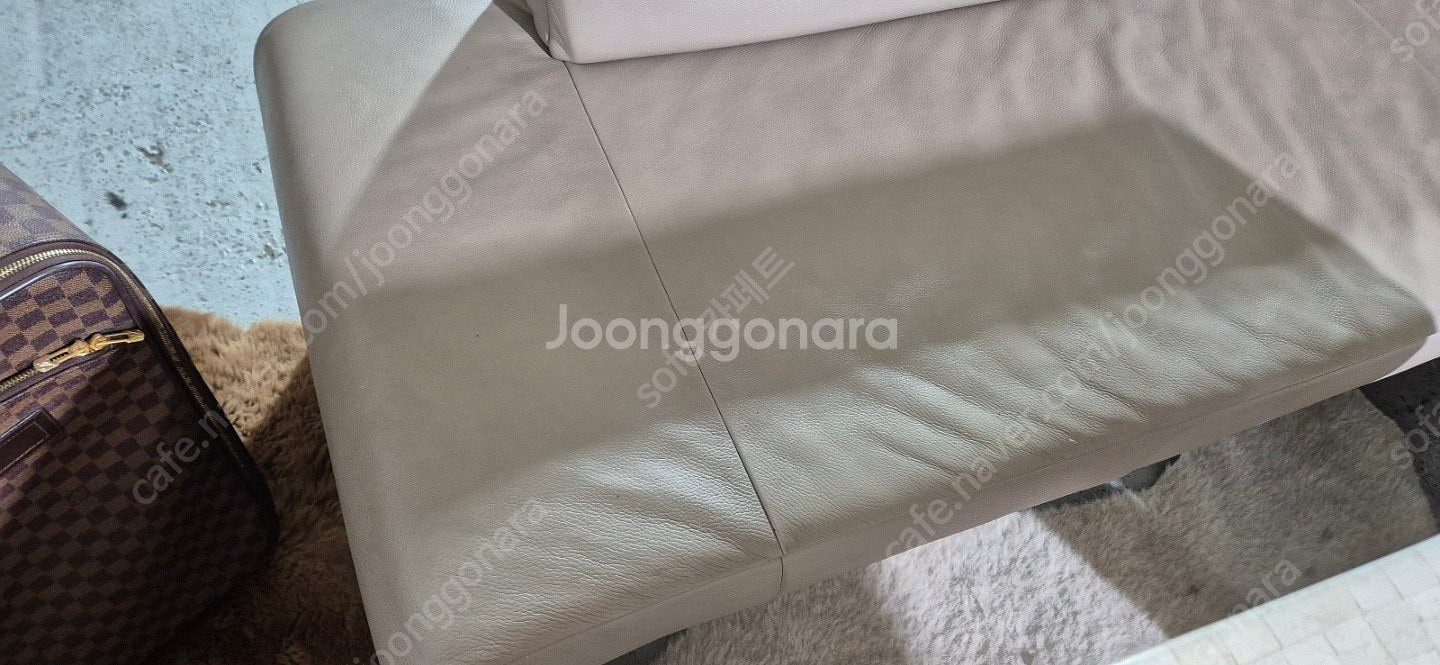 *판매* 도무스 코이노 브롱스 전체천연가죽 다이닝 소파...--8