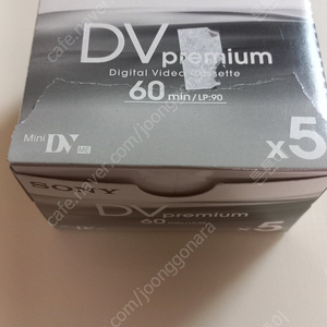소니 DV 프리미엄 미니 DV 카세트 테이프 5개입