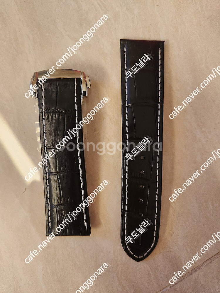 22mm 20mm 가죽 러버 스트랩 밴드 호환 밴드 디...--0