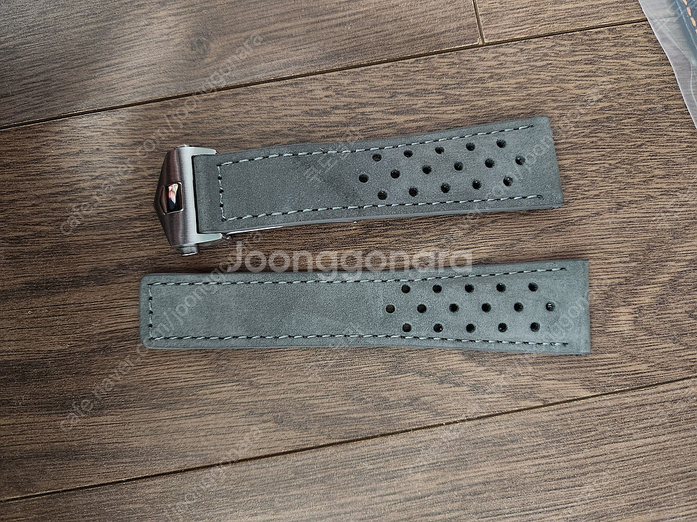 22mm 20mm 가죽 러버 스트랩 밴드 호환 밴드 디...--2