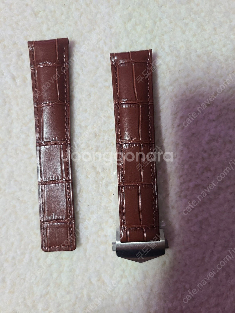 22mm 20mm 가죽 러버 스트랩 밴드 호환 밴드 디...--8