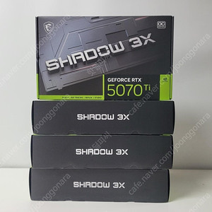 (미개봉)지포스 RTX 5070Ti MSI 쉐도우 3X OC D7 16GB/재고마감입박/당일출고