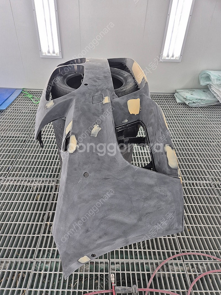 [판매] BMW F10 5시리즈 후기형 M팩 앞범퍼 판...--3