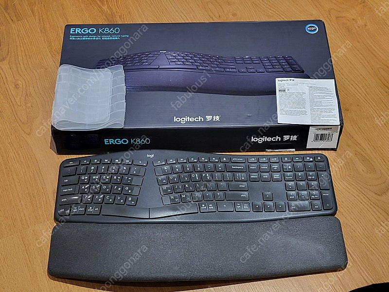 로지텍 무선키보드 K860 박스풀셋, K855신동품, K650 신동품, K380 신동품 이미지