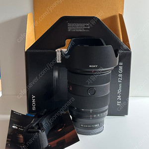 소니 렌즈 FE 24-70 F2.8 GM2 금계륵2
