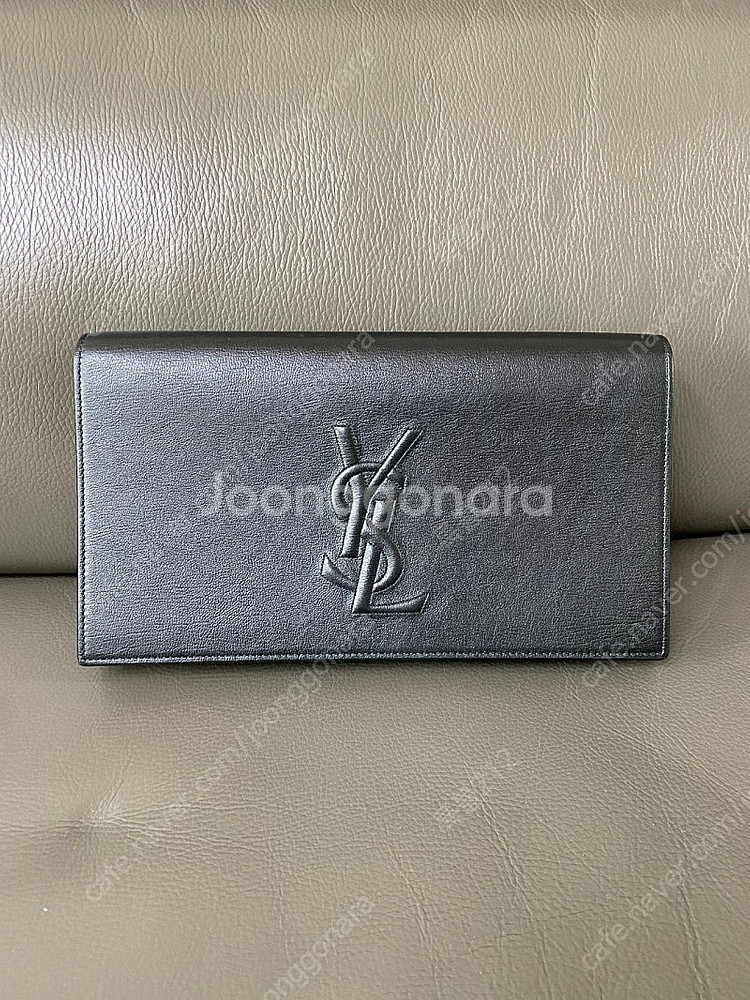 정품 생로랑 클러치백--0