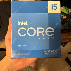 (판교) i5-13600kf 정품 판매합니다 (박스O)