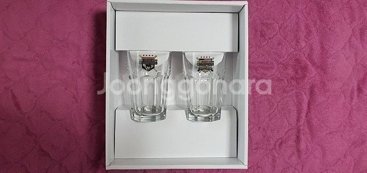 두산베어스 2015 통합 우승 기념 글라스컵 팔아요--0