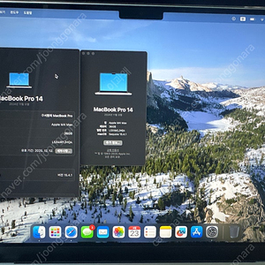 맥북 프로 14인치 실버 m4max 14코어 32코어 36gb 팝니다