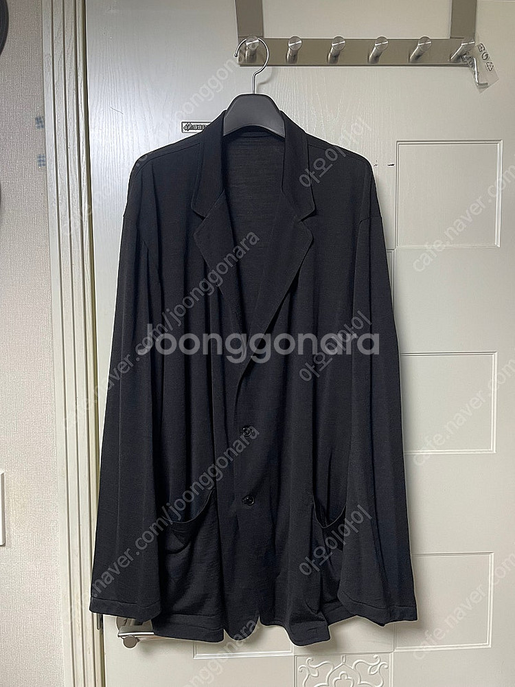 25SS 코모리 써머 울 자켓 차콜 2사이즈--3