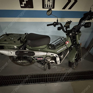 [울산] 2024년식 CT125(헌터커브) 녹색(그린) 판매합니다.