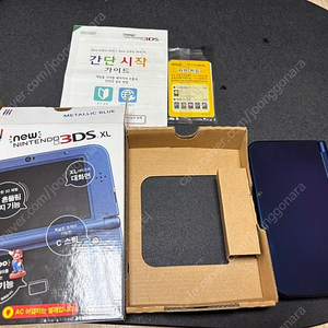닌텐도 new 3ds xl 블루 ips 박스셋