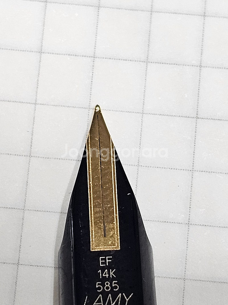 라미 만년필 14k ef 금닙--1