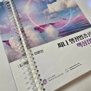 25 써니 핵심집약 행정법 (이론편 스프링 ㅇ)