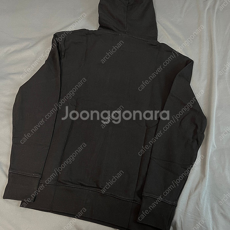 메종키츠네 칠랙스 폭스 후드 블랙 XL 사이즈--2
