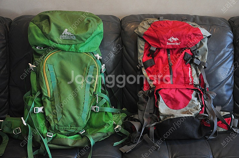 등산배낭 GREGORY 60L, 센트란 45L 거의 새...--0