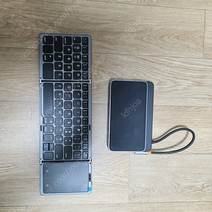 Baseus 6in1독 +블루투스 접이식 키보드