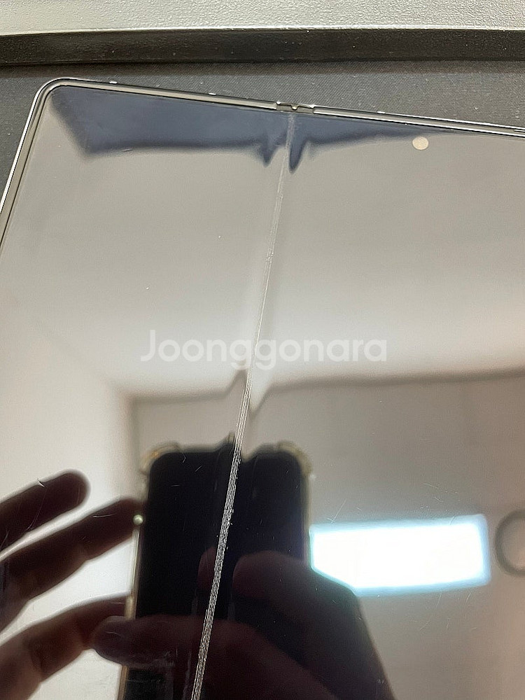 갤럭시Z폴드3 실버 256GB 무잔상 가성비좋은 중고3...--4