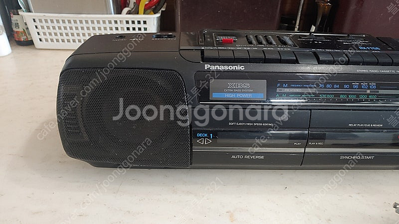 레트로 빈티지 파나소닉 카세트 라디오 RX-FT56 (...--1