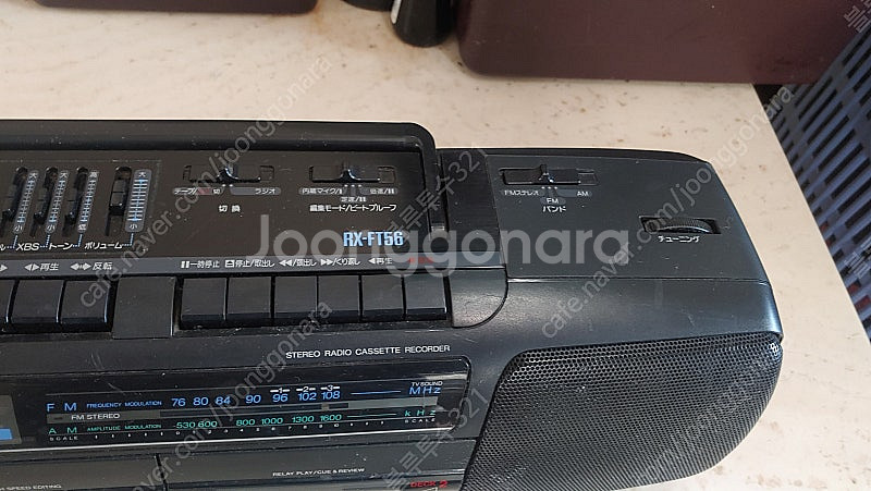 레트로 빈티지 파나소닉 카세트 라디오 RX-FT56 (...--4