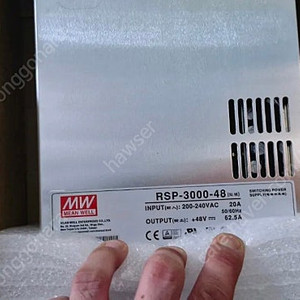 RSP-3000-48 민웰 SMPS 48V 파워서플라이 62.5A
