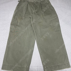 아프레쎄 25SS Vintage USAF Hemmed Bottoms 3