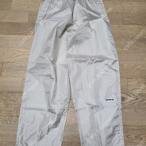 아웃도어 프로덕츠 프로덕트 outdoor product 베이지 우븐 바스락 밴딩 팬츠