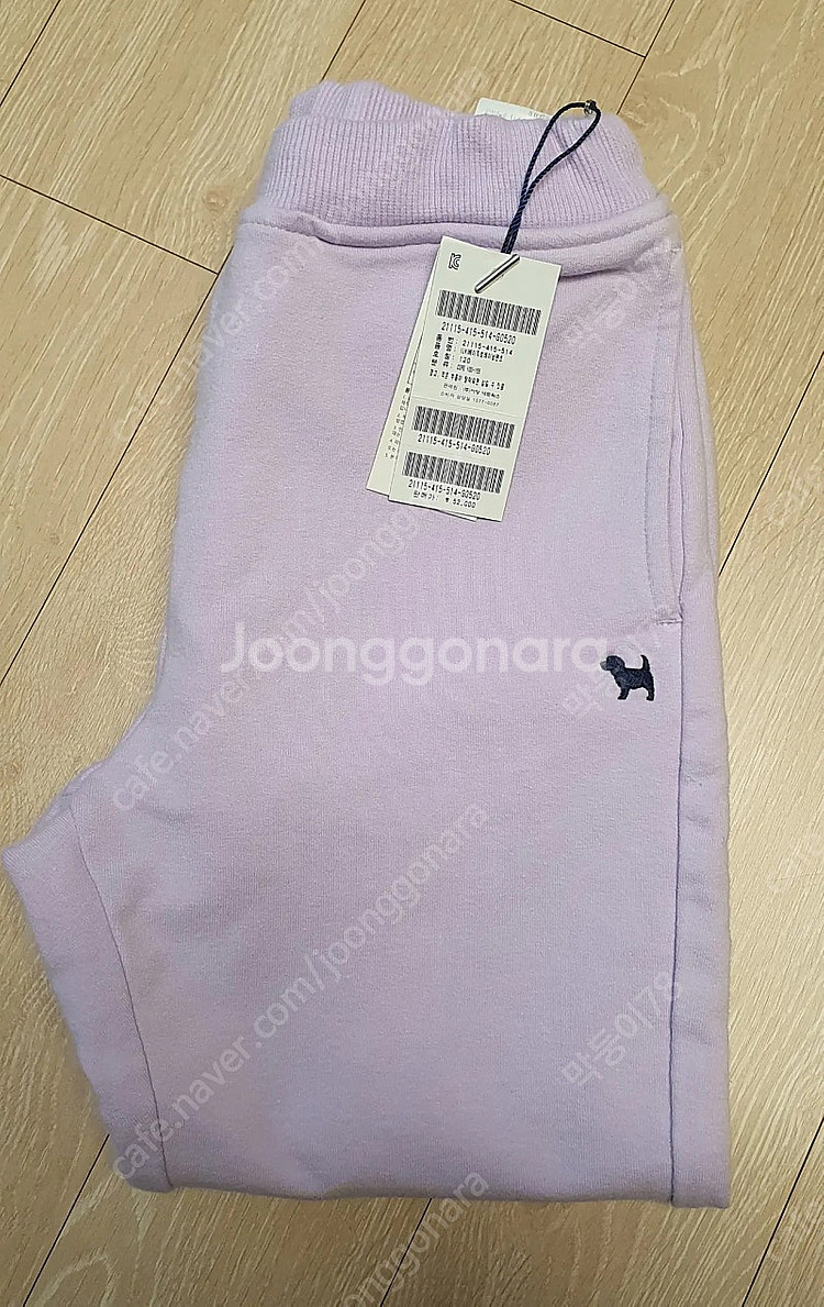 블루독 라벤더 트레이닝 팬츠 120--0
